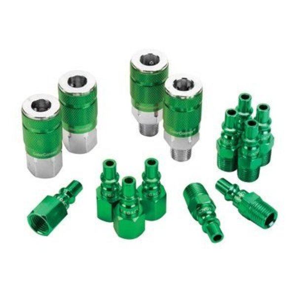 Legacy COUPLER GREEN Type B 1/4"  14pc LMA71458B